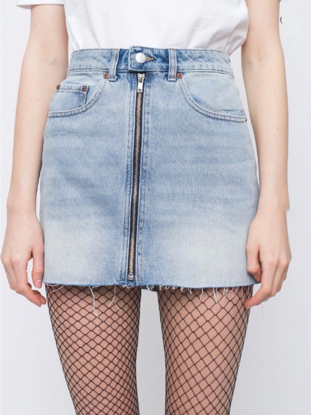 Cheap Monday Denim Mini Skirt | Y2K Grunge | Women's Size M